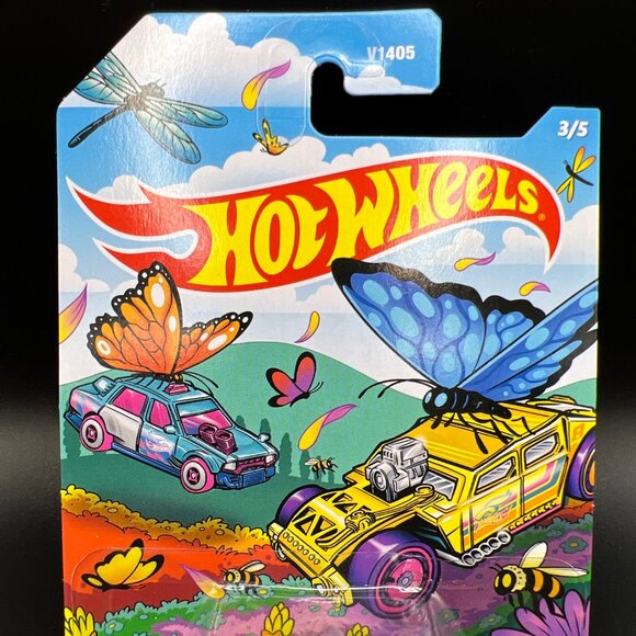 Hot Wheels 2025 Spring Edition Purple Mighty K from Spring Easter Set - Picture 6 of 7